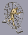 man in hamster wheel